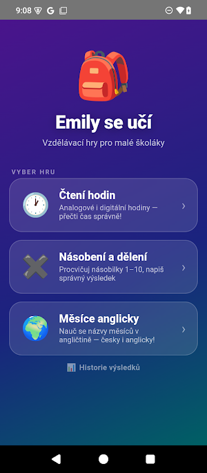 Emily se učí Screenshot 0