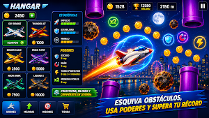 Sky Coins: Juego de Avión Screenshot 3