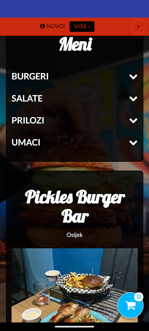 Pickles Burger Bar Screenshot 2