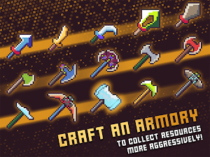 Idle Pocket Crafter: Mine Rush Screenshot 0
