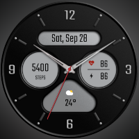 DADAM58W: Analog Watch Face