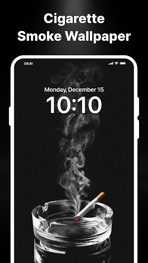 Cigarette Smoke Live Wallpaper Screenshot 3
