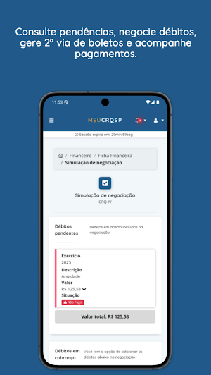 MEUCRQSP: Serviços CRQ-SP Screenshot 3
