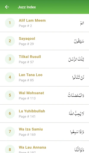 Al Quran Kareem Screenshot 1