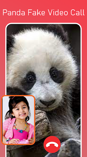 Panda Fake Video Call Prank Screenshot 0