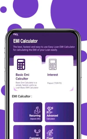 LoanMini - Loan EMI Calculator Screenshot 1