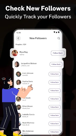 TrackMeter - Track Unfollowers Screenshot 2