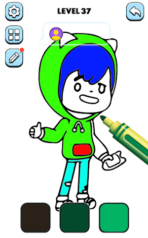 Toca Boca life Coloring Book Screenshot 2