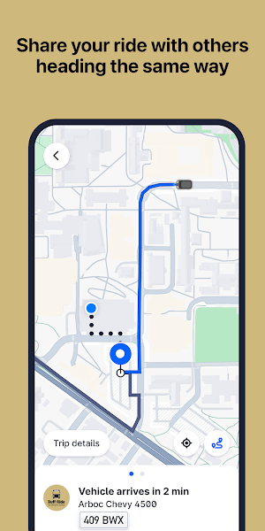 Buff Ride: On-demand service Screenshot 2