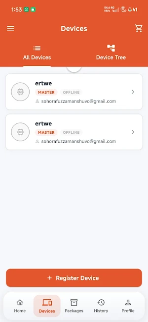 APS Fire Alarm Screenshot 1