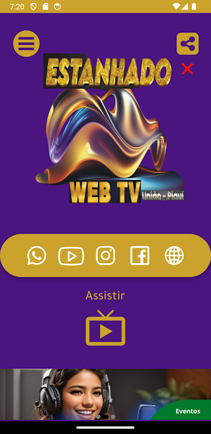 Estanhado WebTV Screenshot 1