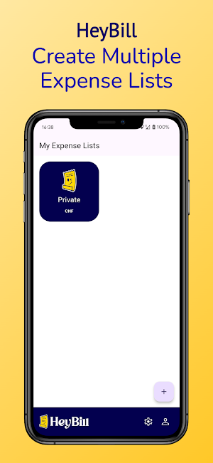 HeyBill - Track your Expenses Screenshot 1