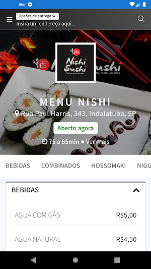 Nishi Sushi Screenshot 0