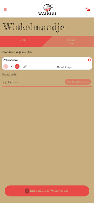 Waikiki Poké Bar Screenshot 2