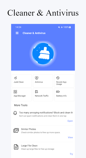 Cleaner & Antivirus Screenshot 0