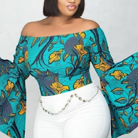 Ankara Off Shoulder Fashion Styles