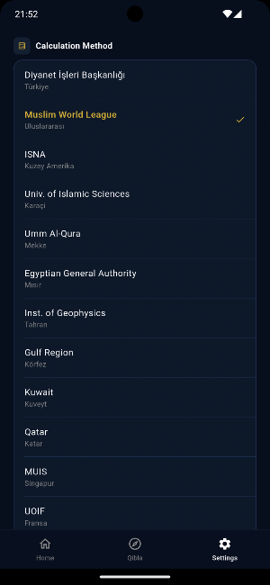 Prayer Times Screenshot 0
