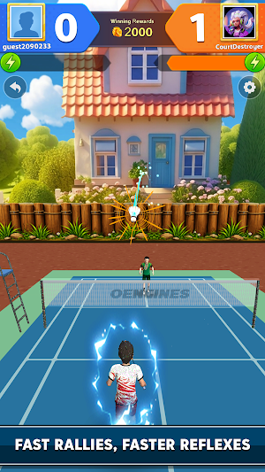 Badminton Multiplayer Screenshot 1