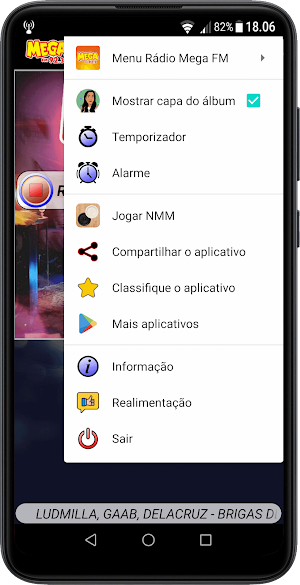 Radio Mega FM Screenshot 2