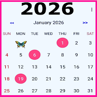 Calendar 2026 with Holidays