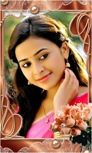 Beautiful Rose Flower Frames Screenshot 2