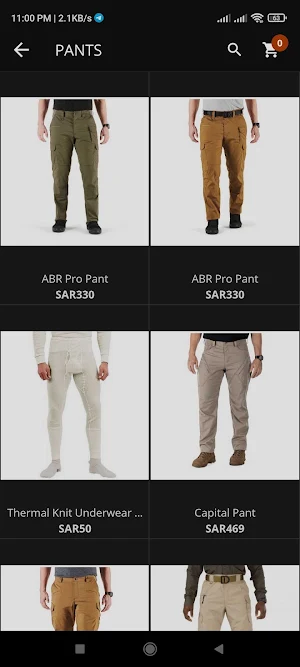 Missions Tactical Gear Screenshot 2