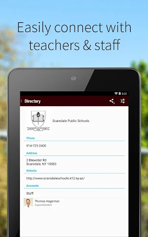 Scarsdale Public Schools Screenshot 1