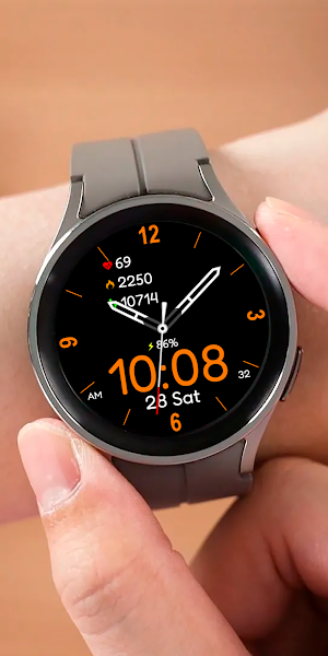 Hybrid Sport FY01 Watch face Screenshot 2
