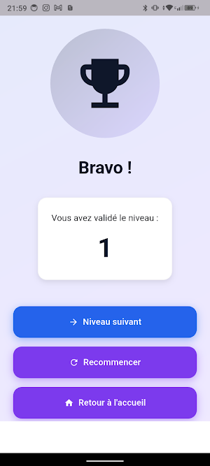 Mots mêlés  Français Screenshot 3