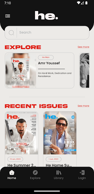 He Magazine Screenshot 1