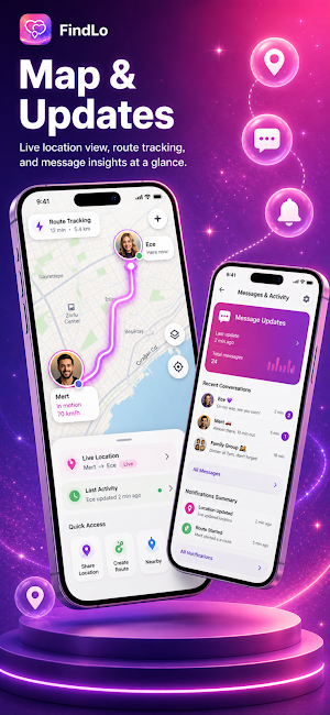 FindLo: Profile & Map Tracker Screenshot 1
