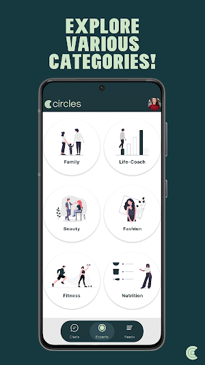Circles – Chat With Experts Screenshot 0