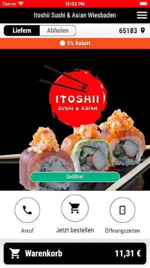 Itoshii Sushi & Asian Screenshot 0