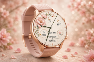 Flora Minimalist Time Watch Screenshot 2