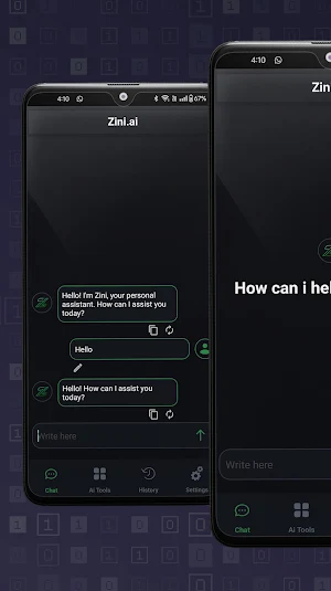 Zini - AI Tool Screenshot 1