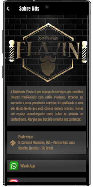 Barbearia Flavin Screenshot 1