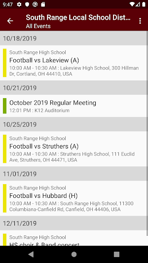 South Range Local School District Screenshot 2