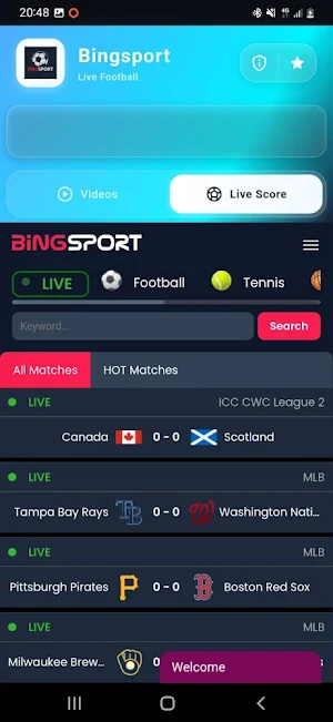 BingSport Screenshot 0