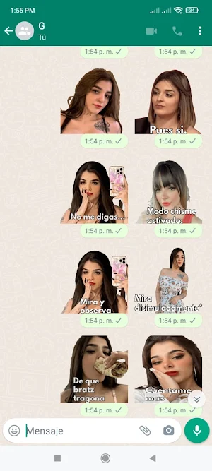 Stickers de Karely Ruiz Screenshot 0