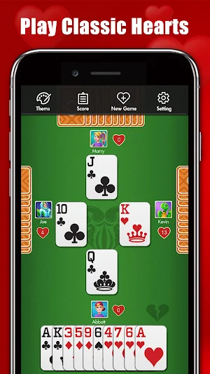 Hearts - Classic Card Games Screenshot 0