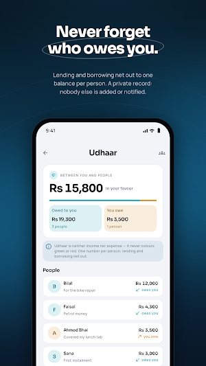 Kifayat: Budget & Expenses Screenshot 1