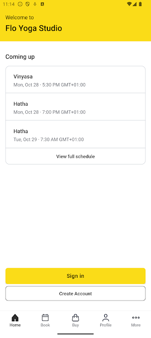 Flo Yoga Studio Screenshot 1