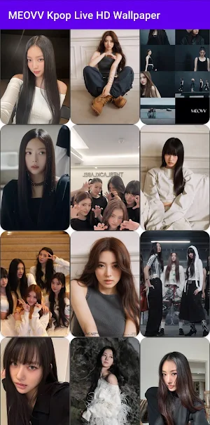 MEOVV Kpop Live HD Wallpaper Screenshot 3