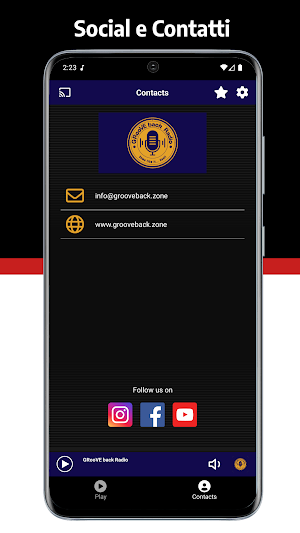 GRooVE back Radio Screenshot 2