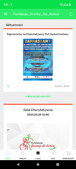 Fundacja Gramy do Końca Screenshot 1