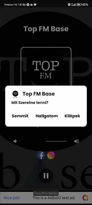 TOP FM base Screenshot 0