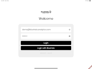 BlueHalo Analytics Screenshot 0