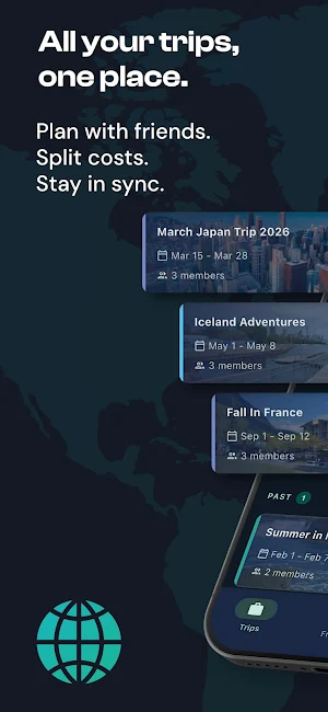 Atlas - Travel Organizer Screenshot 0