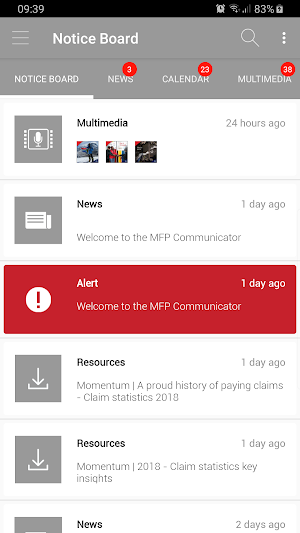 MFP Communicator Screenshot 0