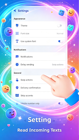 Colorful Message Screenshot 0